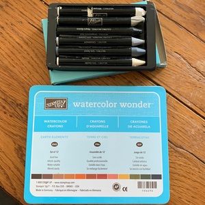 Stampin Up! Watercolor Wonder Crayons